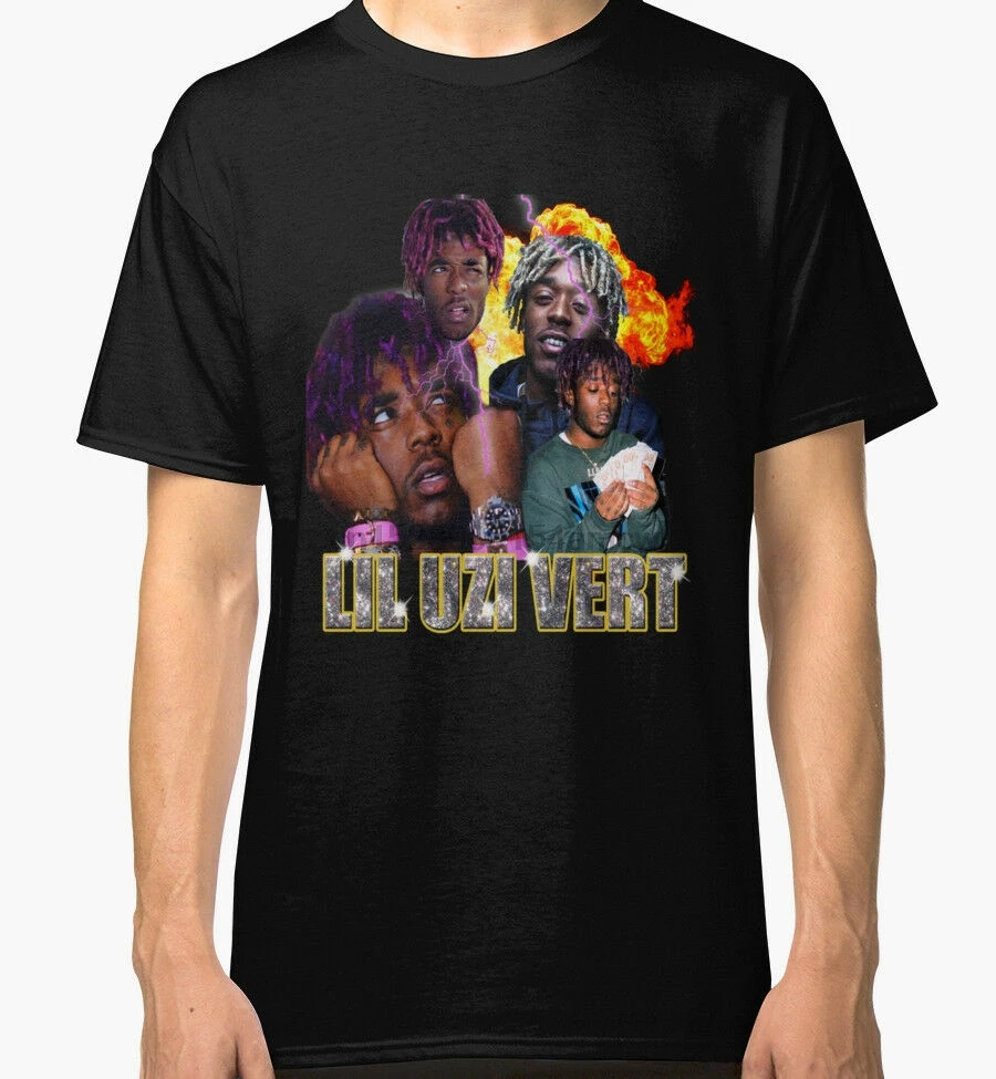 Lil Uzi Vert Pen and Pixel мужские черные футболки рубашка одежда|Мужские футболки| |