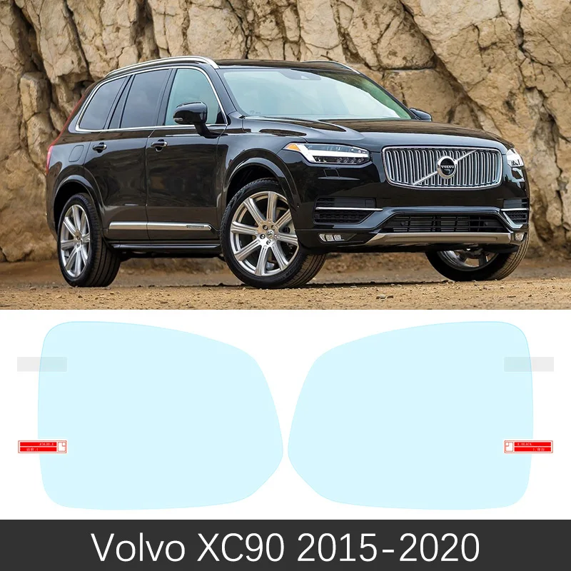 Volvo XC90 2015-2020 Полное покрытие анти-туман фильм непромокаемые зеркала заднего вида для VOLVO XC90 2003~ автомобильные аксессуары 2007 2009 2011 - Color Name: Volvo XC90 2015-2020