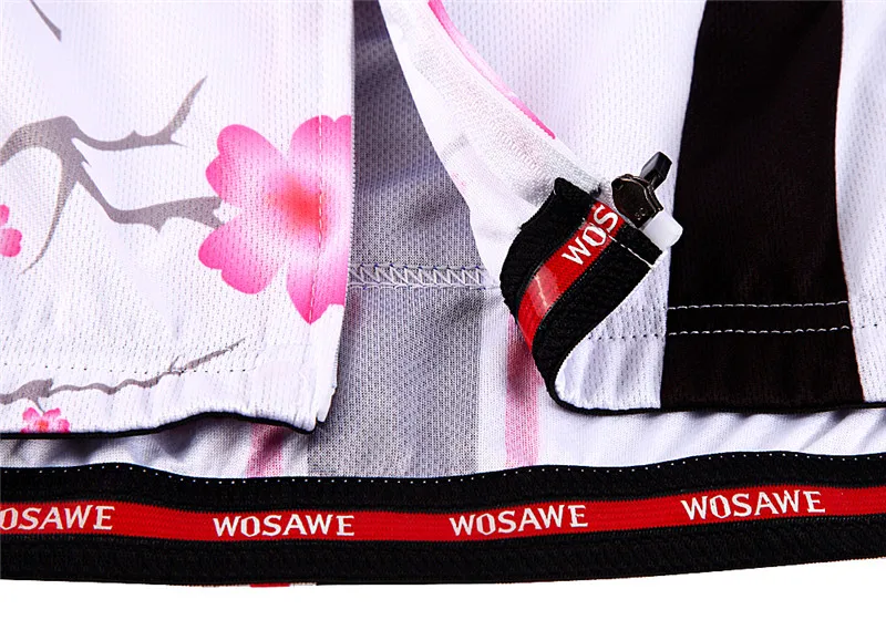 WOSAWE быстросохнущая Женская футболка для велоспорта летняя женская одежда с