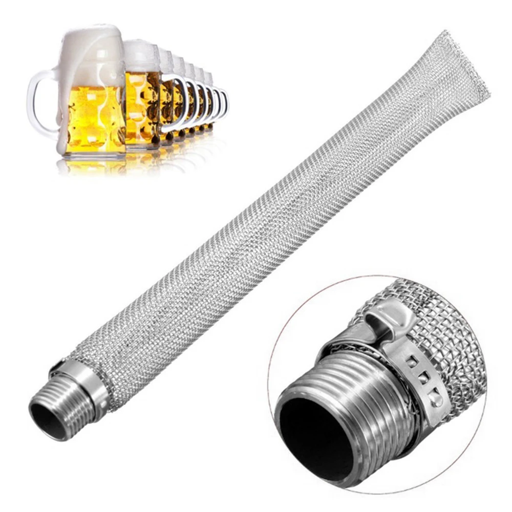 Нержавеющая сталь пивной фильтр заварочный чайник Bazooka экран многоразовый