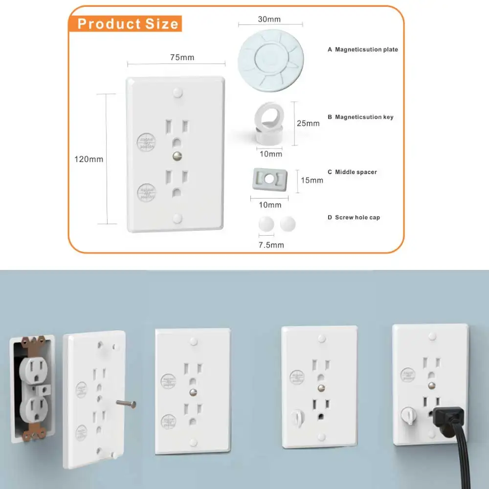 Магнитный детский замок для защиты детей Детский безопасности ящика дверной