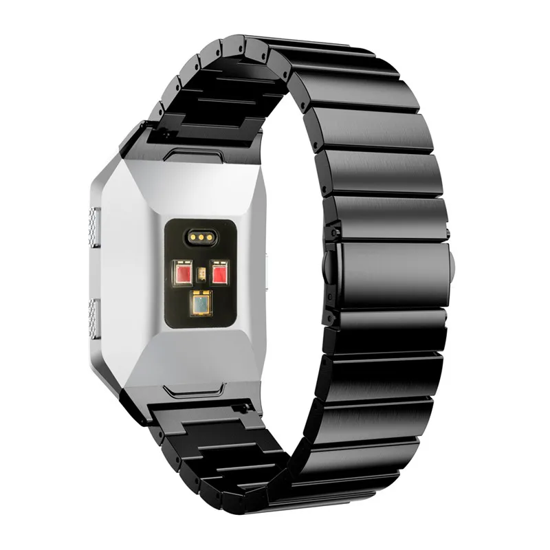 Ремешок для наручных часов из нержавеющей стали Fitbit Ionic Ремешки бизнес браслет