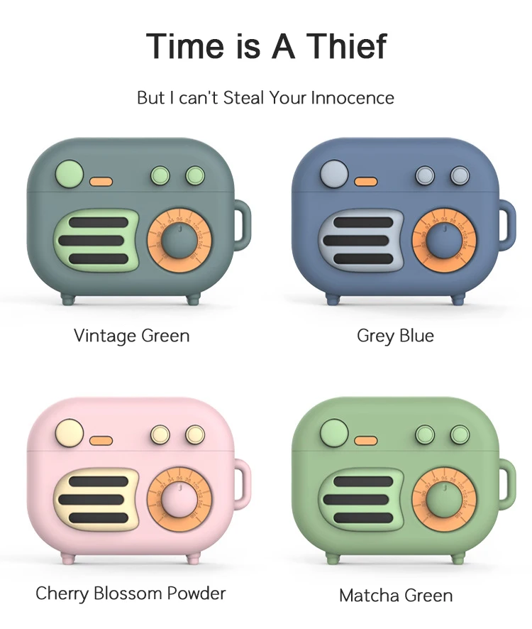 Чехол для Airpods Pro мультяшный милый мягкий силиконовый чехол наушников Apple Air Pods 1 /