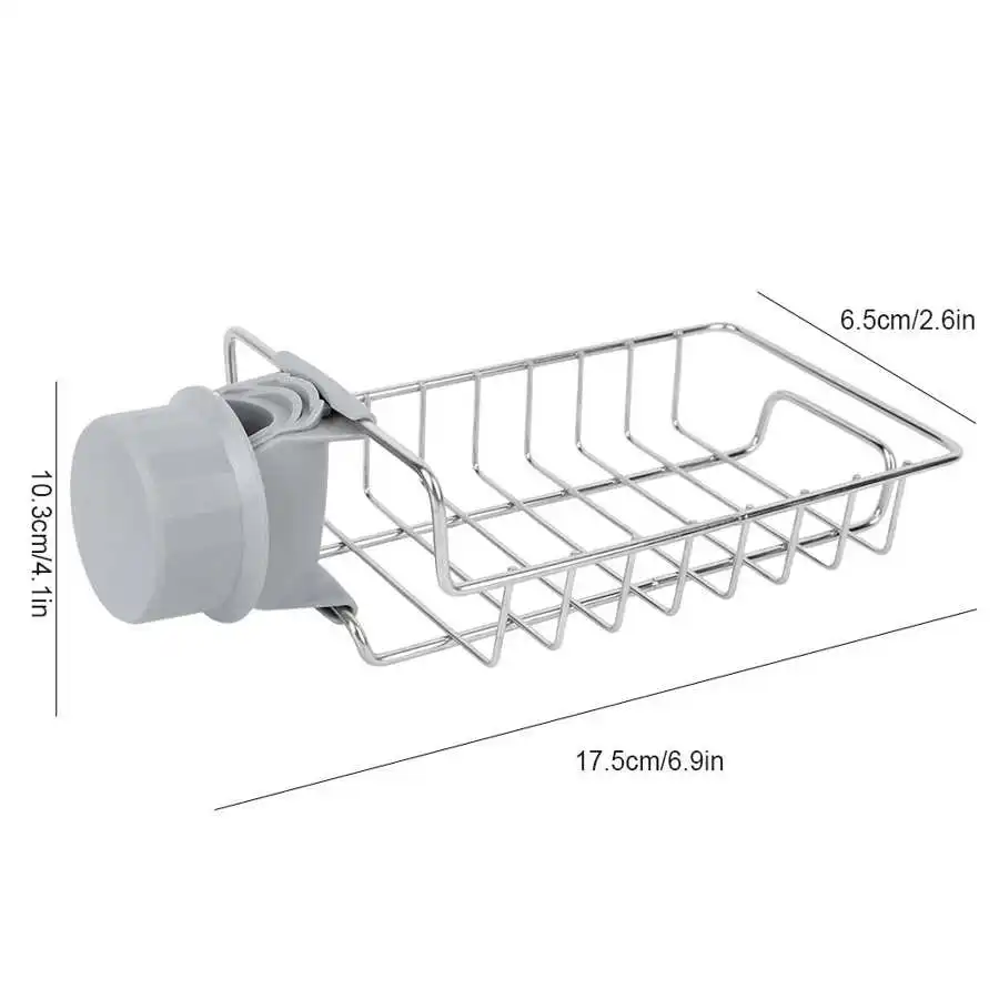 Нержавеющая сталь раковина кран стеллаж для хранения кухонная губка