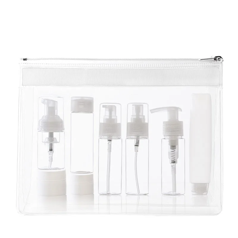 Портативный 7 шт./компл./набор портативная упаковочная бутылка ravel новинка