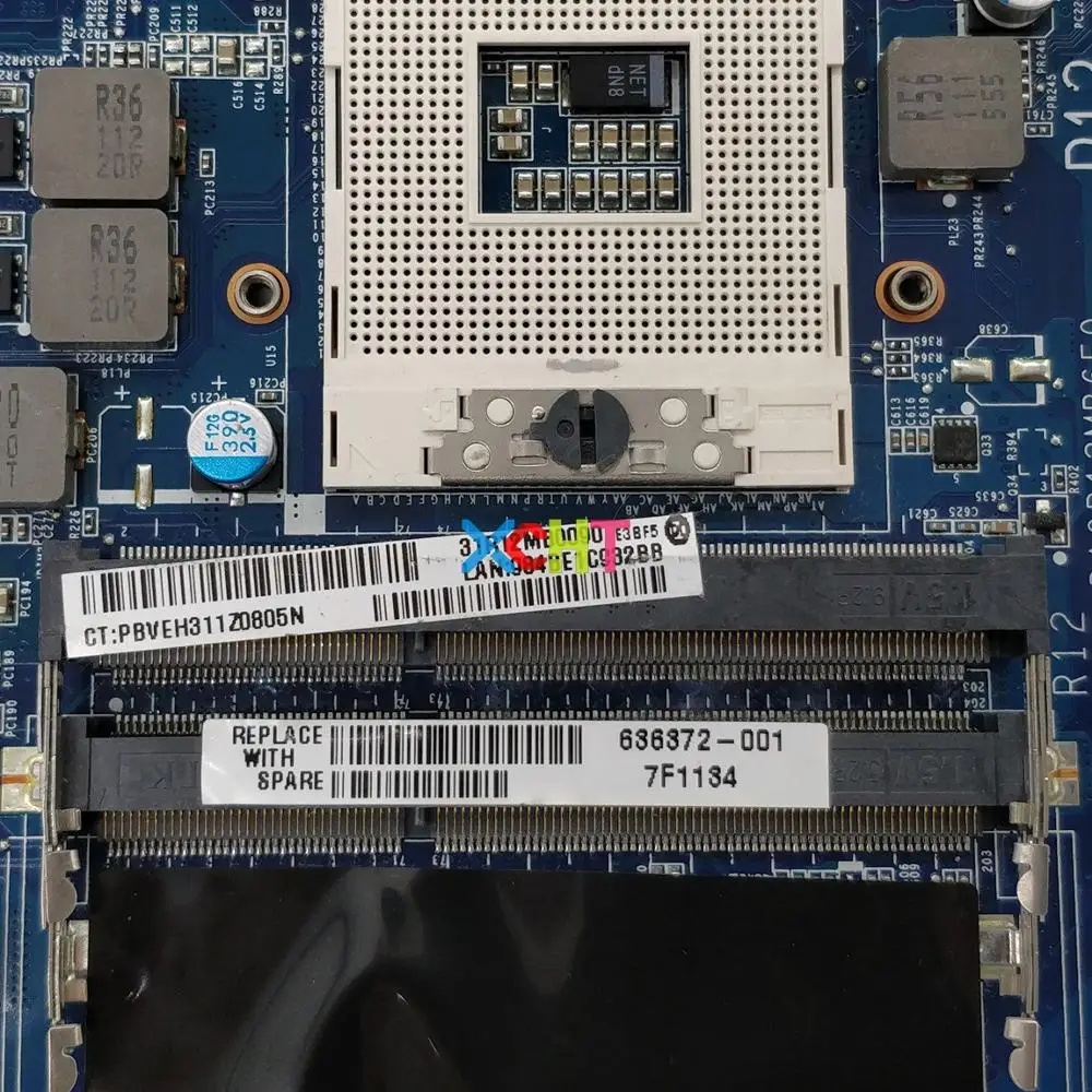 Для HP G4-1000 G6-1000 G4T-1000 G7T-1000 636372-001 аккумулятор большой емкости DA0R12MB6E0 w HD6470/1G HM55