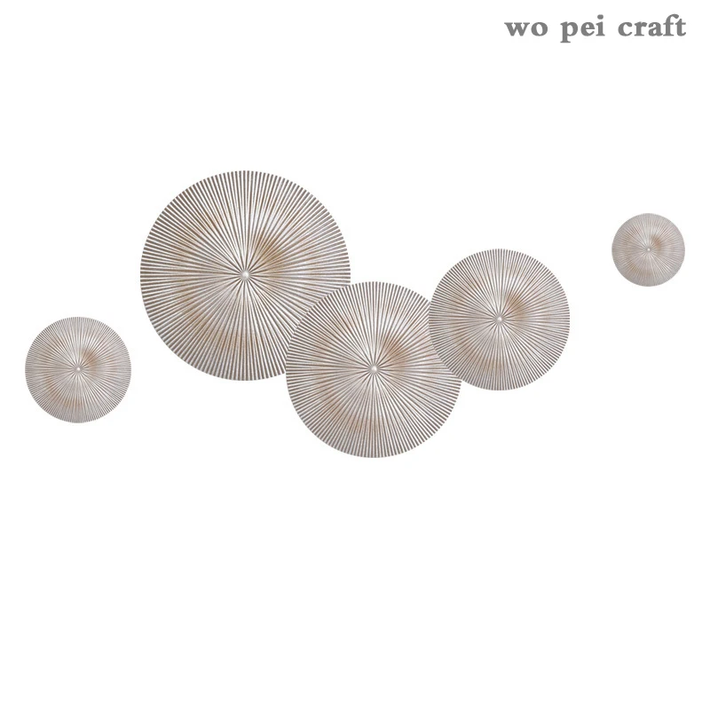 

Wooden Hang Ornaments Sun Disk Gray Wall Decoration Simple Home Decor Modern Living Room Sofa Background Display Wall Hanging