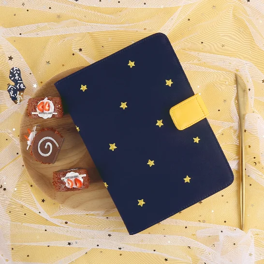 

Little Stars Soft A6 Journal Cover Creative DIY Planner Supplies For Standard A6 Fitted Paper Book 2021 New