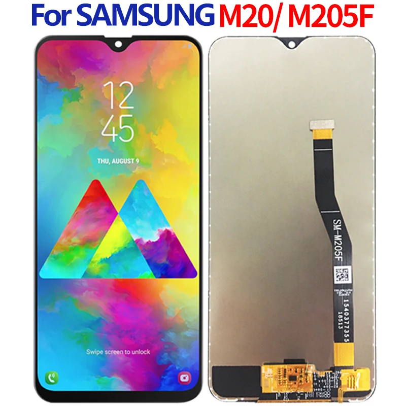 Оригинальный ЖК дисплей для Samsung Galaxy M20 M205 M205F SM M205F/DS с цифровым преобразователем