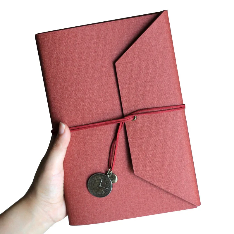 Блокнот на спирали в стиле ретро A6/A5 блокнот с пустыми линиями клетку для