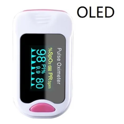 OLED pink Пальцевой Пульсоксиметр De Dedo Pulso Oximetro домашний семейный Пульс оксиметр Pulsioximetro пальцевой Пульсоксиметр CE светодиодный O светодиодный - Цвет: OLED pink