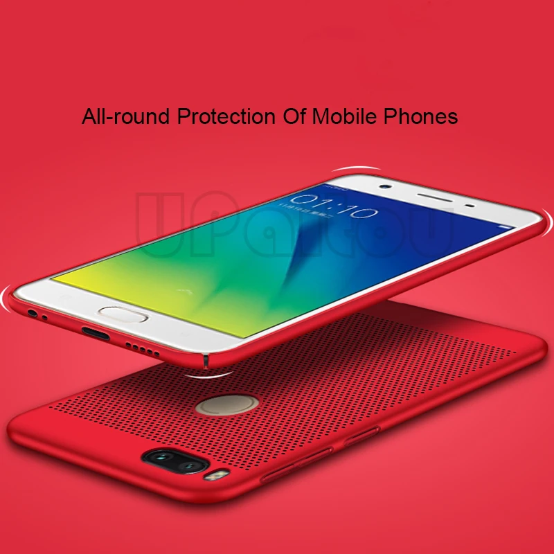 UPaitou теплоотвод чехол для Xiaomi Mi A1 5X ультра тонкий Жесткий ПК Тонкий задней панели