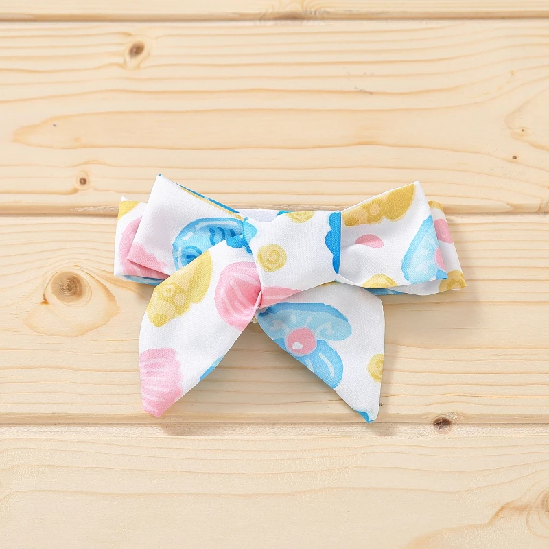 

Sea Pattern Net Baby Dress Short Sleeve Summer Princess Dress Children Cute Cartoon O-Neck Girls Dress