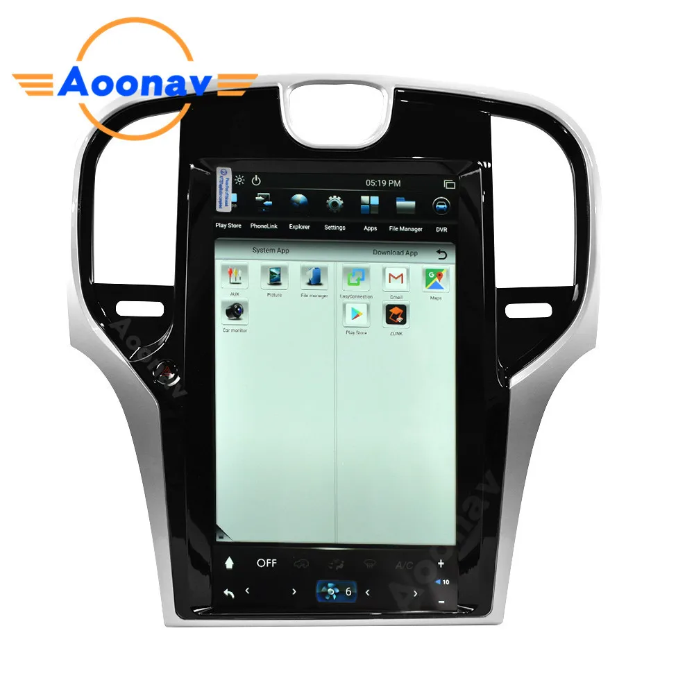 Автомагнитола для chrysler 300c 2019 Android автомобильная стерео система GPS-навигации