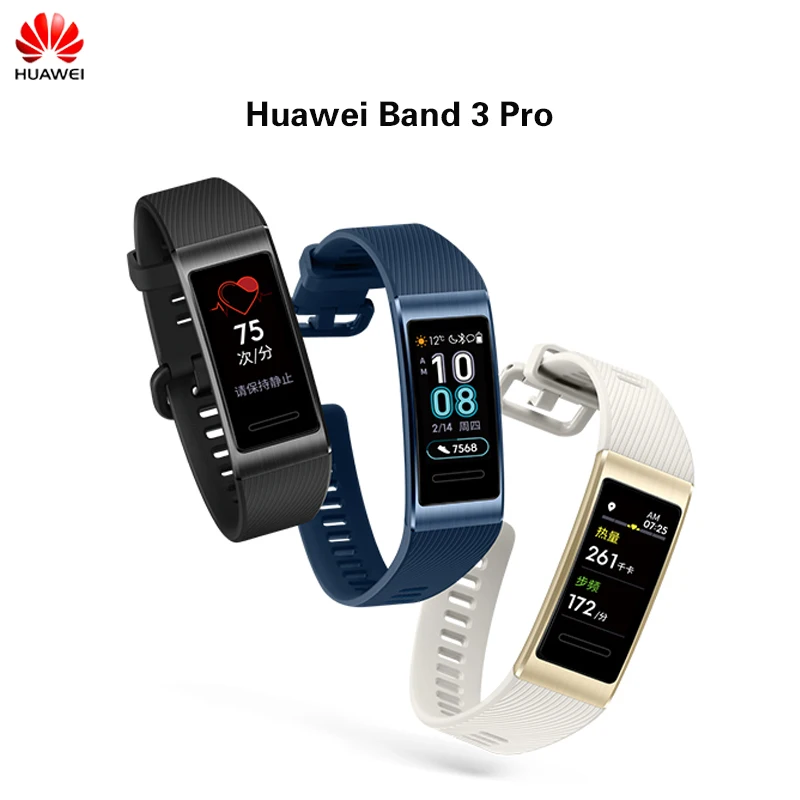 Оригинальный Смарт браслет Huawei honor Band 3 Pro фитнес монитор сердечного ритма