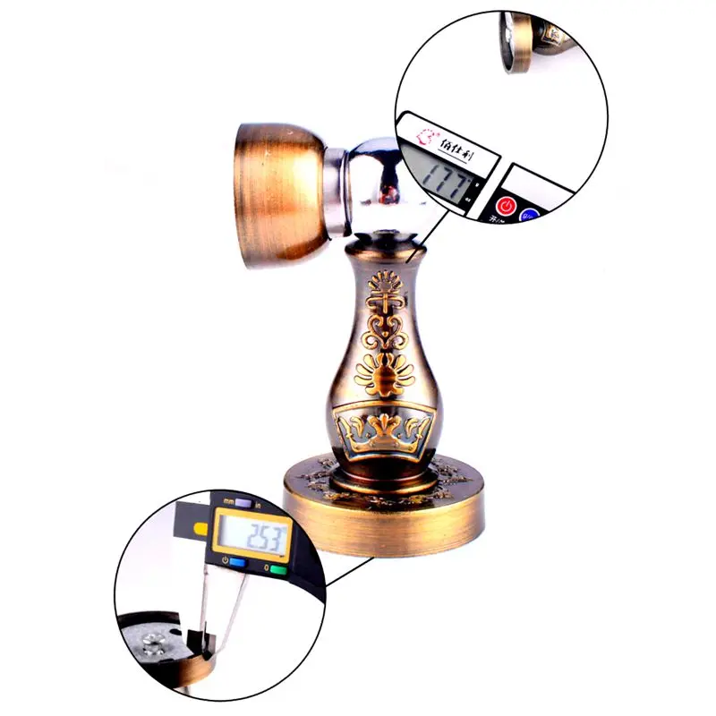 

Classical Pattern Magnetic Door Stops Door Stopper Holder Catch Floor Fitting With Screws For Home Bedroom Toilet Hardware G8TB