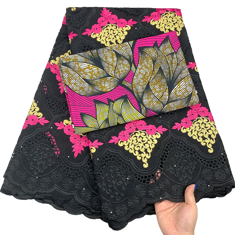 2021 новейшая швейцарская вуаль кружева африканская кружевная ткань 2 5 + 3 ярда 100%