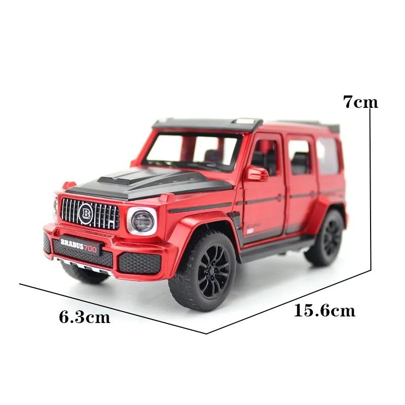 

1:32 Scale/Diecast Model Toy Vehicle/Barbos G700 AMG SUV Car/Sound & Light/Pull back Vehicle/Educational Collection/Gift For Kid