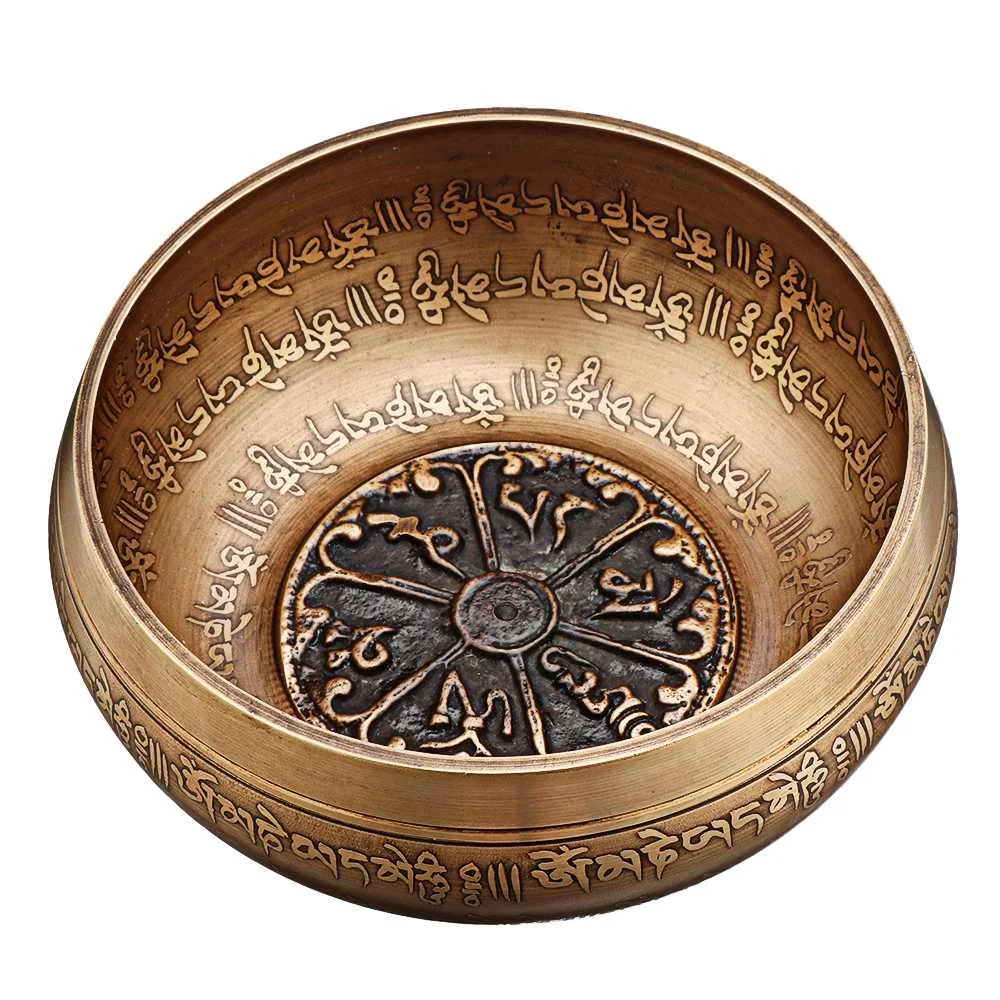 

Chime Copper Brass Yoga Tibetan Singing Bowl Ritual Music Therapy Copper Nepal Handmade Buddha Tibet Bowl Chanting Sound Bowl