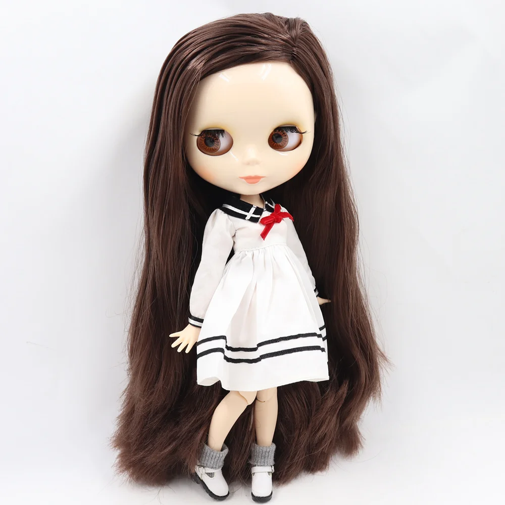 doll clothes shoes Blyth кукла комбинация глянцевое лицо, соединение тела, одежда плюс обувь 1/6 BJD, ICY, Pullip, Azone - Цвет: doll clothes shoes