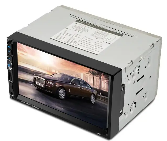 10 шт. 2Din HD 7 дюймов Сенсорный экран автомобильный монитор 2 DIN стерео автомобильное радио 8001 MP5 заднего вида Camra Bluetooth 8001
