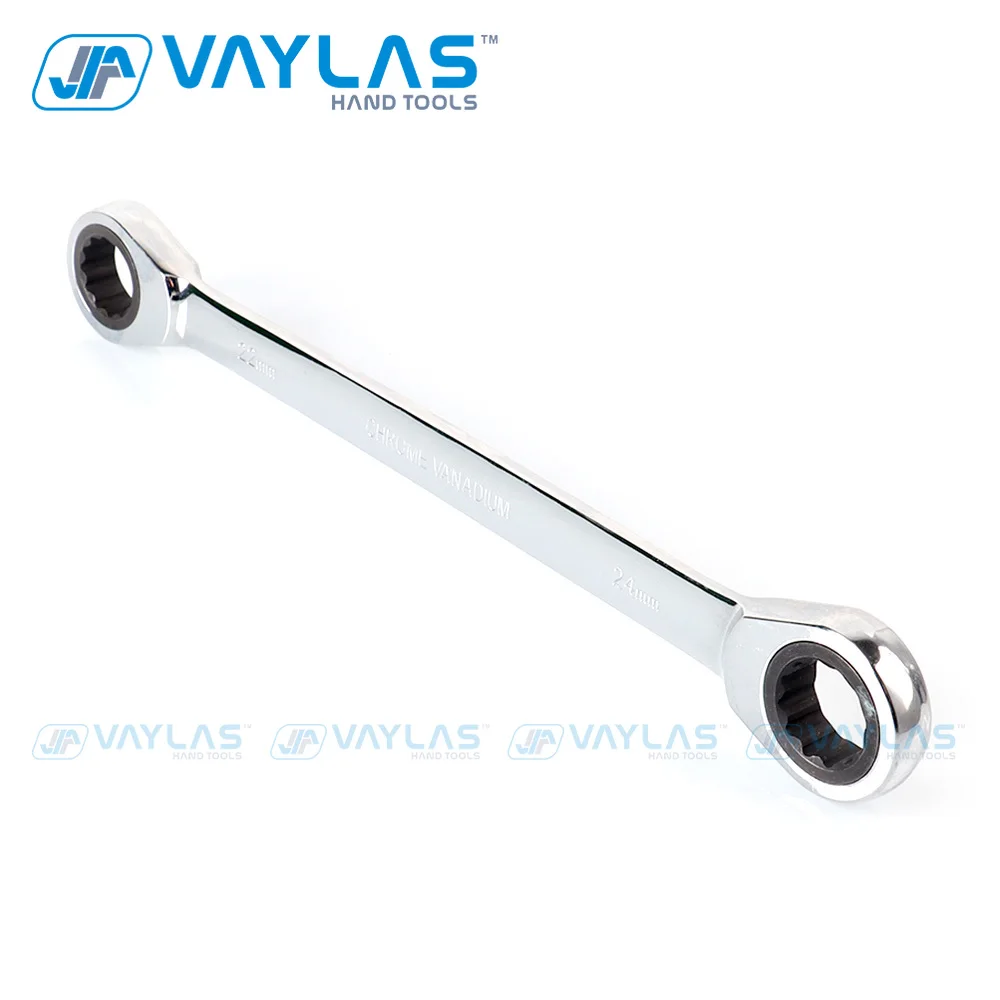 22*24 мм двойной гаечный ключ с храповым механизмом набор ключей храповый