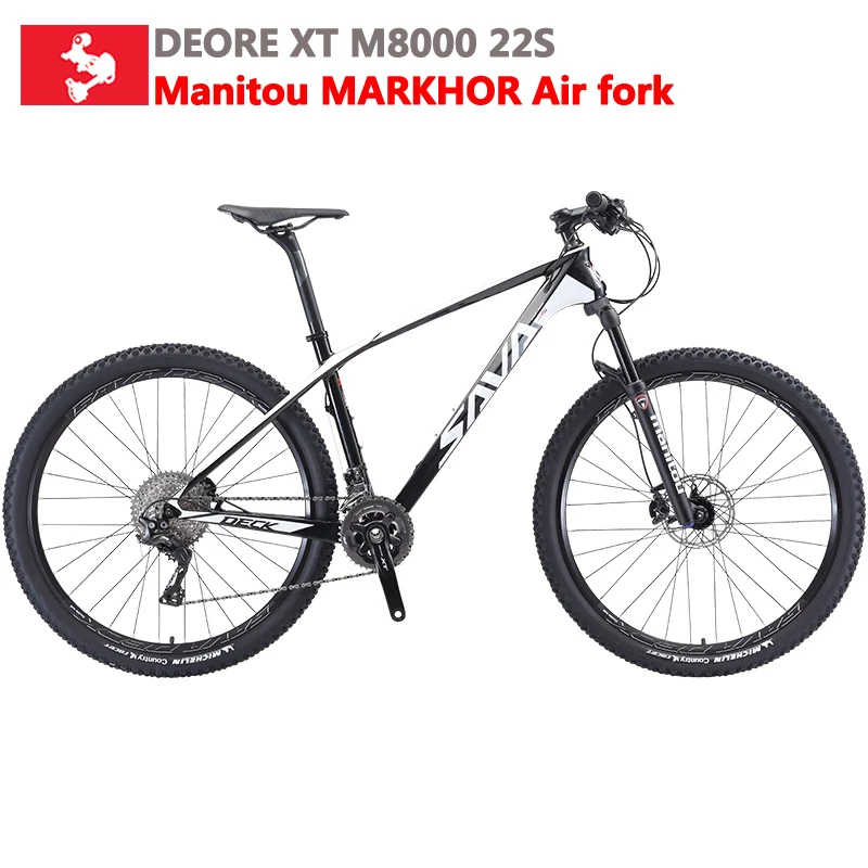 SAVA карбоновый горный велосипед 29 карбоновый mtb мужской карбоновый горный велосипед 29 с SHIMANO DEORE XT M8000 22 скоростной vtt velo