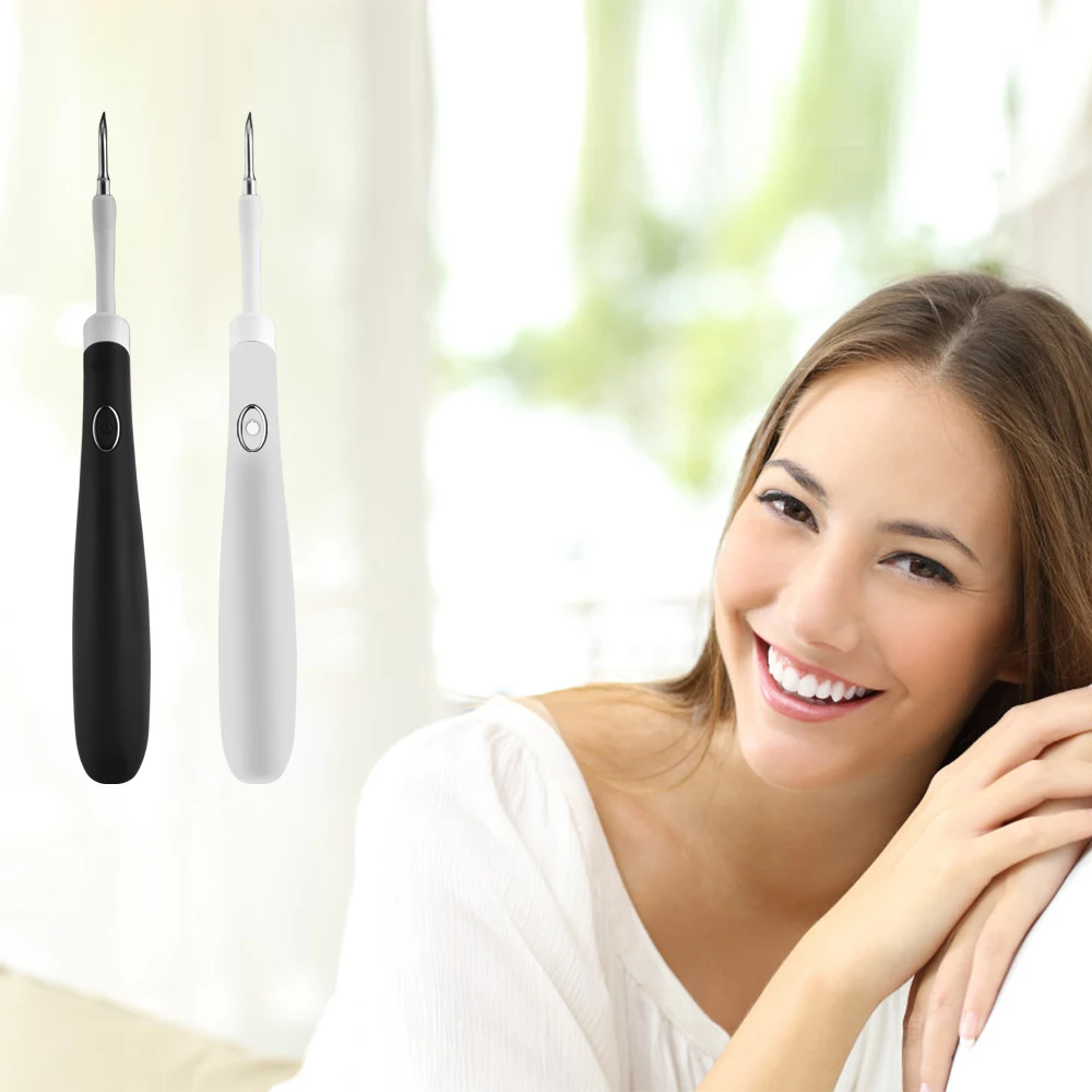 

Electric Tooth Calculus Remover High Frequency Vibration Sonic Dental Scaler Tooth Stain Tartar Scraper Teeth Whitening Polisher