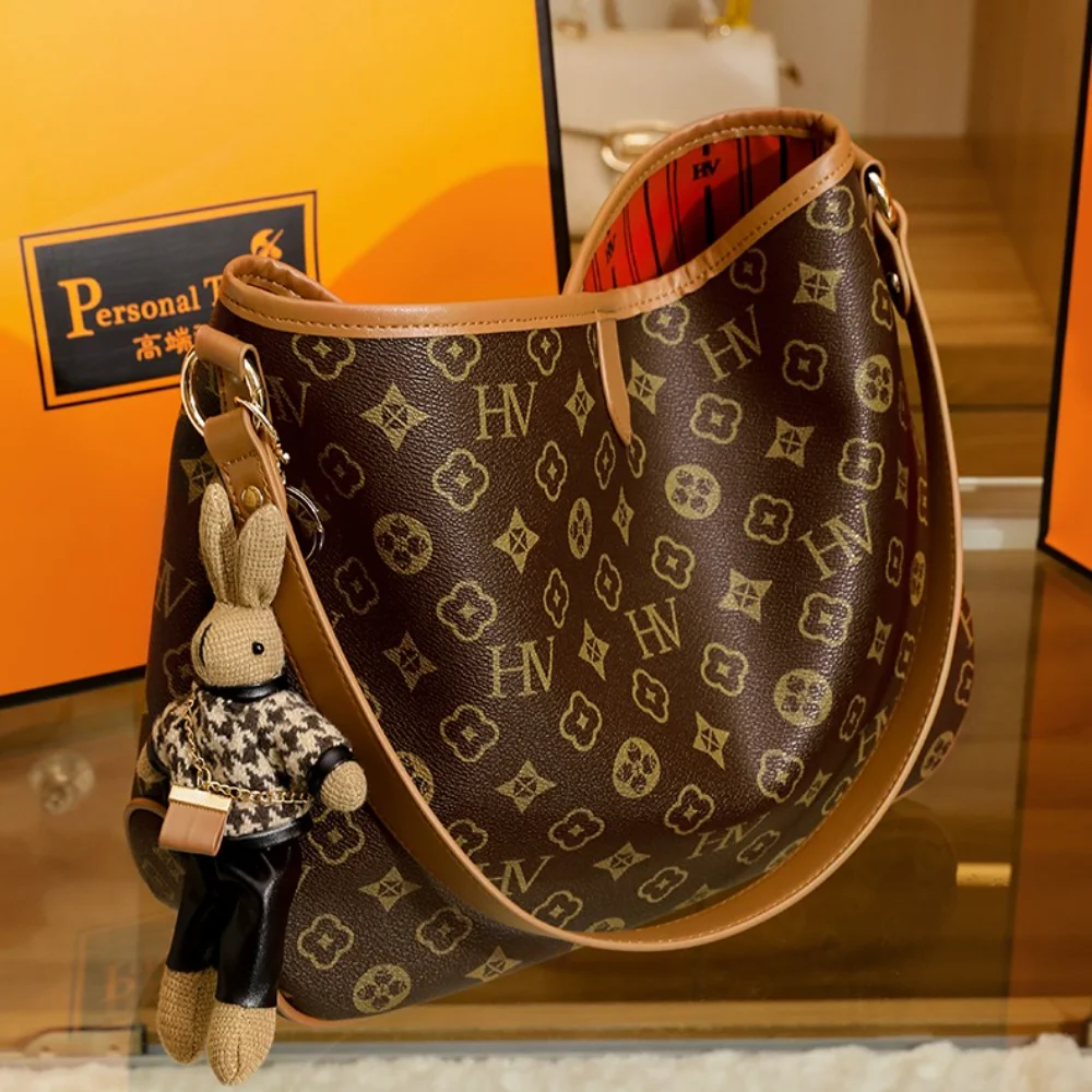 

HV Large Capacity Tote Bag Hot Selling Ladies Fashion Classic Women Designer Handbag Leather Shopping Luxury Brand Shoulder Bags