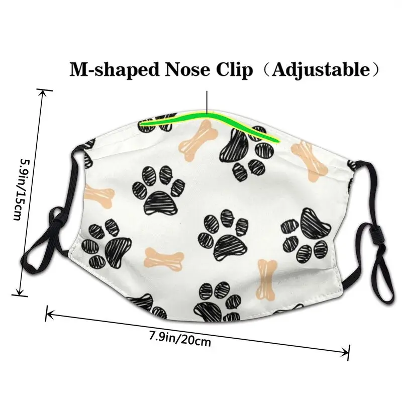 Большой палец с полным покрытием Нескользящие собака след кости уход за кожей