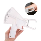 12PCS тело штангенциркуль для замера жировых отложений Adipometer кожной складки измерения для похудения Похудение жировых отложений измерения тестер Фитнес средство для ухода за полостью