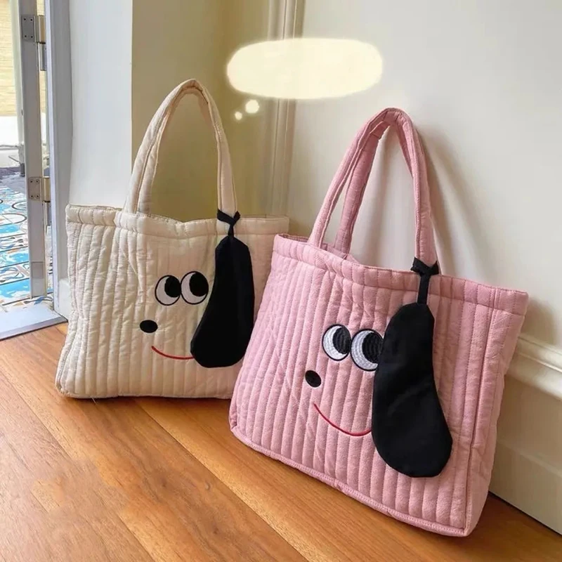 Kpop модная женская сумка Ulzzang аниме мультфильм Tote y2k на плечо большая емкость ins