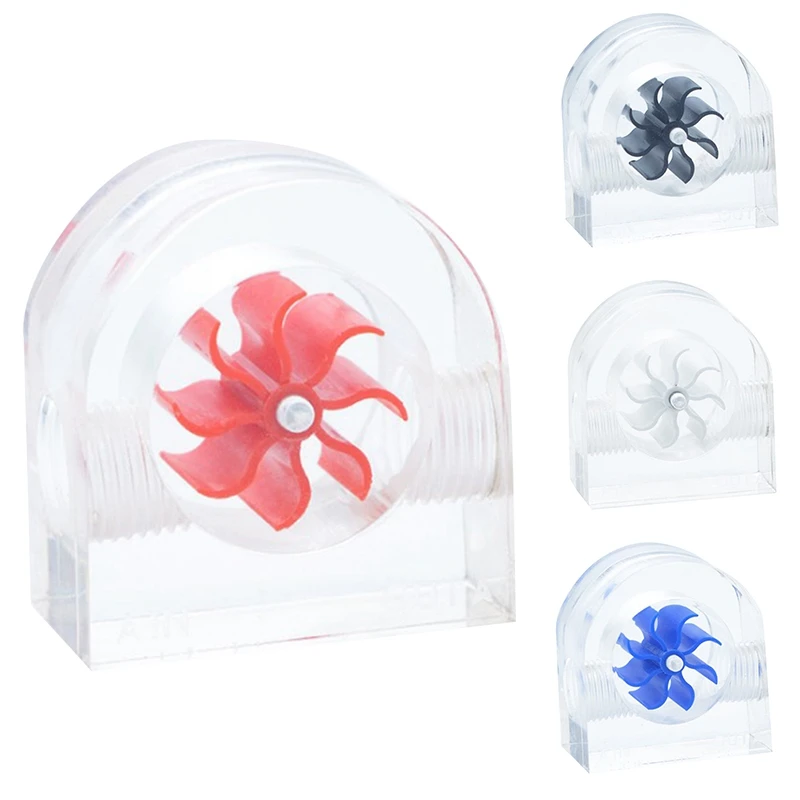 

Acrylic Computer Water Flow Water Cooling Flow Indicator Meter Tachometer Observing Cold Liquid Flow Rate