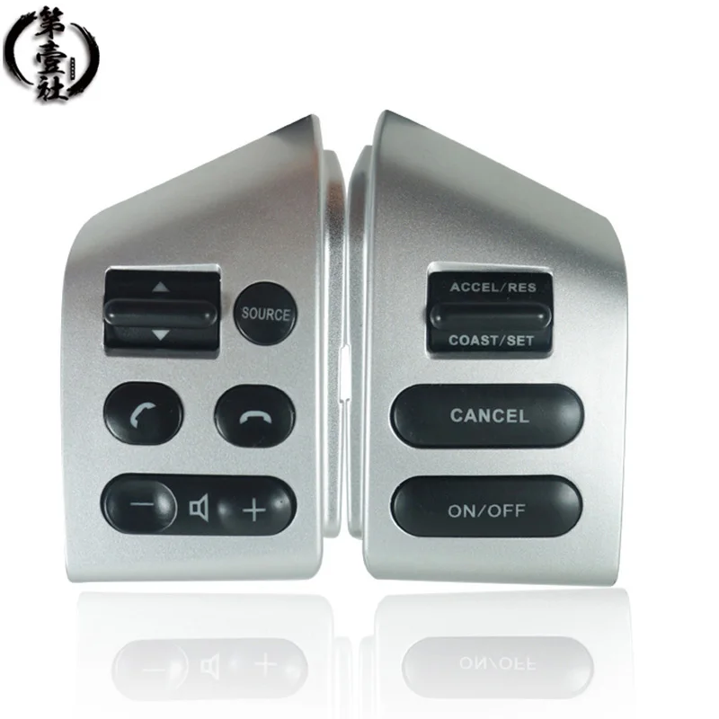 

Car styling steering wheel control buttons cruise with backlight car multifunction button for Nissan LIVINA TIIDA SYLPHY 06-18