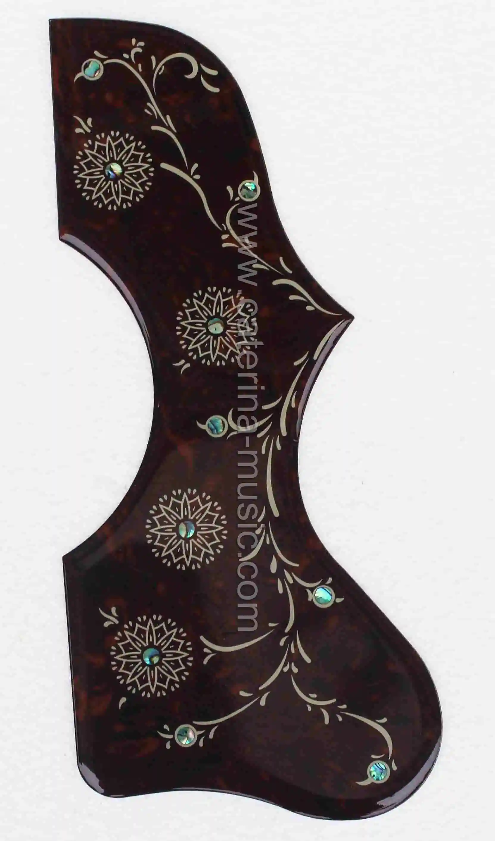 4" Акустическая Гитара pickguard для J200 гитары, 2 мм толщина целлюлоидные вставки pick-guard, Golpeador para guitar ra acustica - Цвет: Model B  right hand