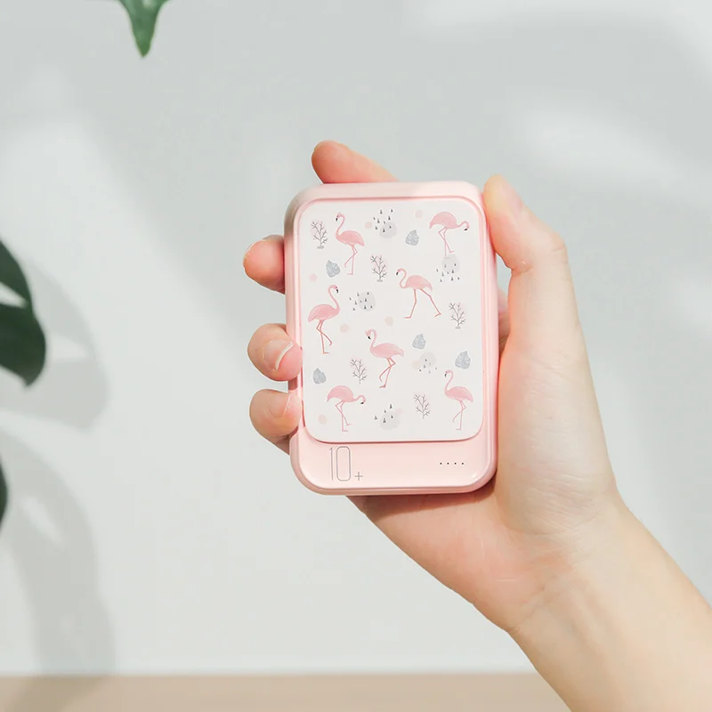 Liberfeel Maoxin mini powerbank 10000 мАч 9 узоров одна рука портативный Тип c микро Двойной вход