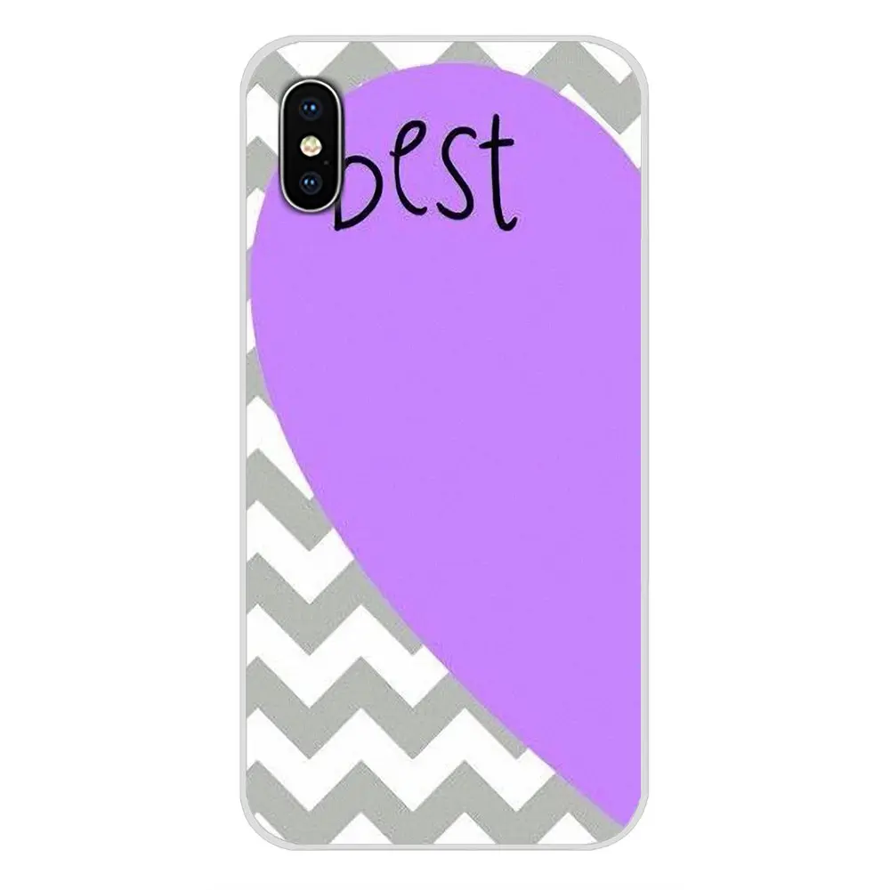 Лучших друзей одинаковая цветочный пара аксессуары Чехлы для Apple iPhone X XR XS 11Pro MAX 4S