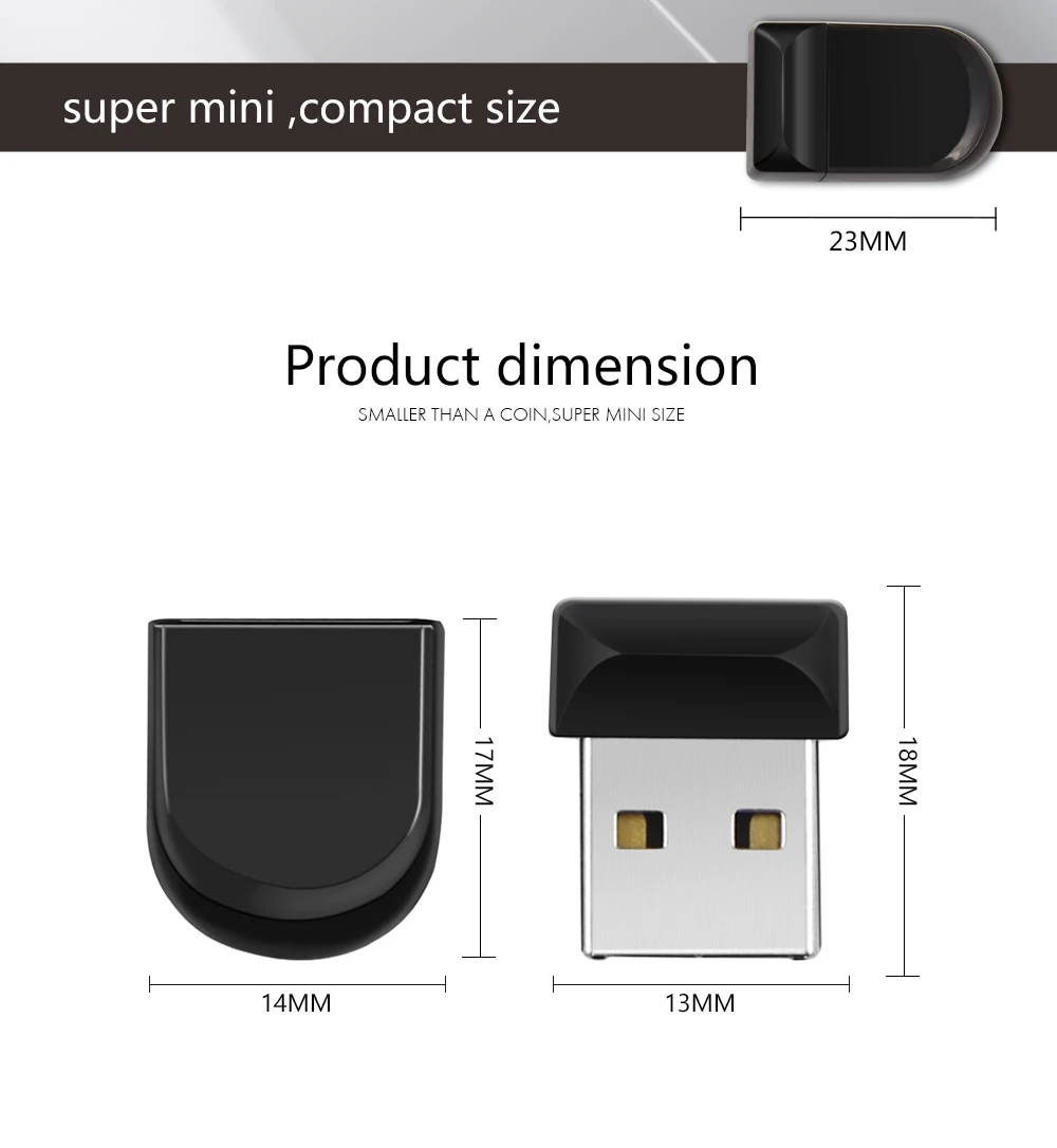 Супер мини Usb флеш-накопитель 128 Гб 64 ГБ 32 ГБ usb2.0 флеш-накопитель 16 ГБ 8 ГБ 4 ГБ флеш-память USB флешка