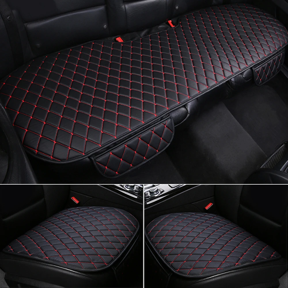

Leather Car Seat Cover For AUDI A4L A6L A5 A3 A2 A1 A7 A8 Q2 Q3 Q5 Q7 R8 S1 S3 S4 Car Cushion Cover Anti-Slip Auto Accessories