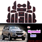 Нескользящий Резиновый коврик для ворот и чашек для Hyundai ix35 2010 2011 2012 2013 2014 2015 LM Tucson ix, дверной коврик, автомобильные аксессуары