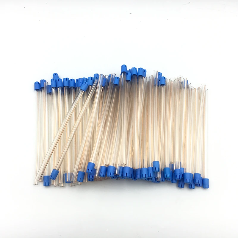 100 шт. Стоматологическая слюна эжектор аспираторная трубка одноразовые Sental