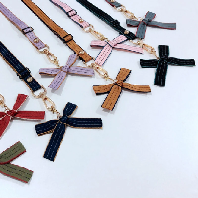 Элегантная тканевая сумка 124 см ремешок для телефона регулируемый на плечо