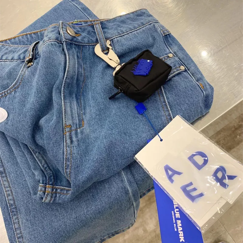 

202FW New Adererror Jeans Men Women Spaceship Logo Ader Error Cosmos 1:1 High Quality Ader Pants Inside Tag