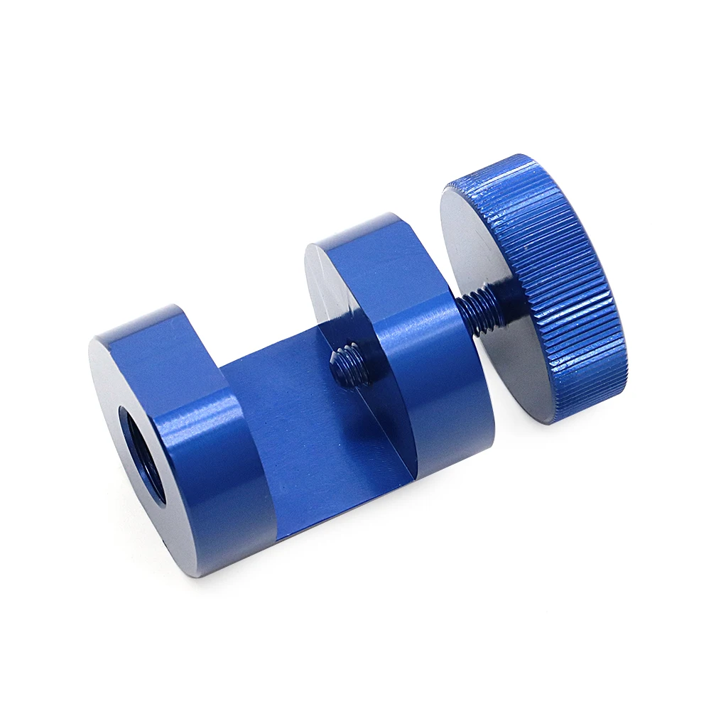 Engine Spark Plug Tool Universal 12mm 14mm M14 X 1.25 Gapper Gapping Sparkplug Caliper Red and Blue |