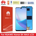 Оригинальный ЖК-дисплей 7,12 дюйма для Huawei Honor 8X Max, ЖК-дисплей, сенсорный экран, дигитайзер в сборе с рамкой для искусственных элементов 10 дюймов