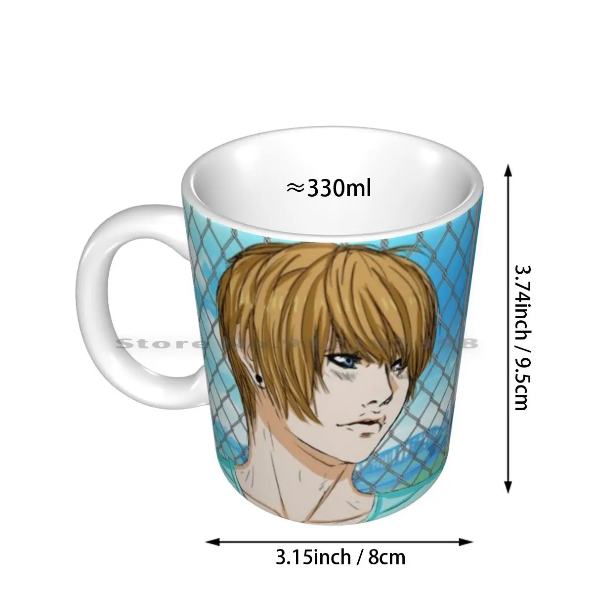 Аниме Мальчики Керамические Кружки Кофейные чашки молочный чай Кружка комикс