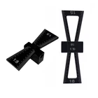 Направляющая для маркера Ласточкин хвост, направляющая для изготовления хвоста из алюминиевого сплава, 1:5 1:6 1:8 1:10, для деревообработки, для самостоятельной сборки деревянных соединений