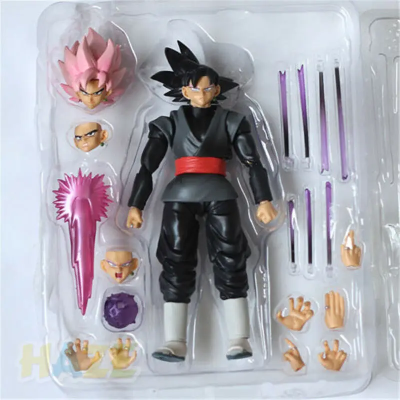 Экшн-фигурка Dragonball Z S.H. Фигурка Гоку гокоу Черная роза супер сайян игрушка |