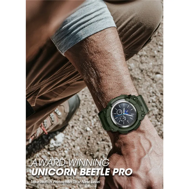 SUPCASE UB Pro для Samsung Galaxy Watch 3 Чехол 45 мм (2020) прочный защитный чехол с ремешком |