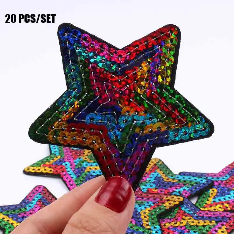 DIY Аксессуары 20 шт Любовь красное и розовое сердце Железо на патч наклейки для одежды шитье на вышитые 2,6*2,4 см